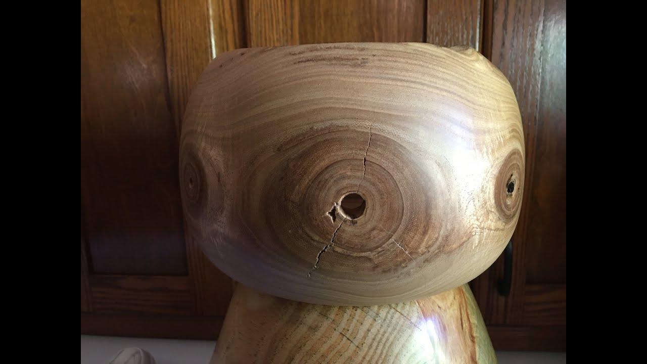 Knot Hole Bowl.. the beauty in the beast.