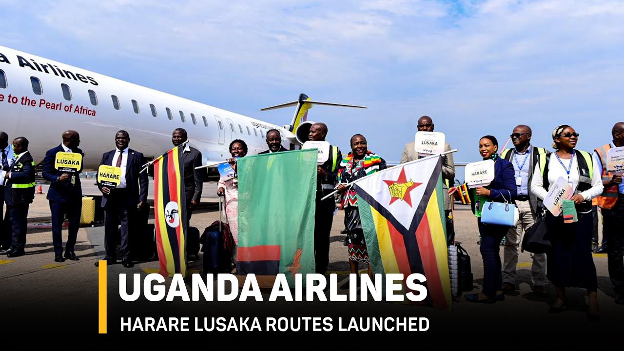 Uganda Airlines has launched new routes to #Harare and #Lusaka #ugandaairlines #airlines