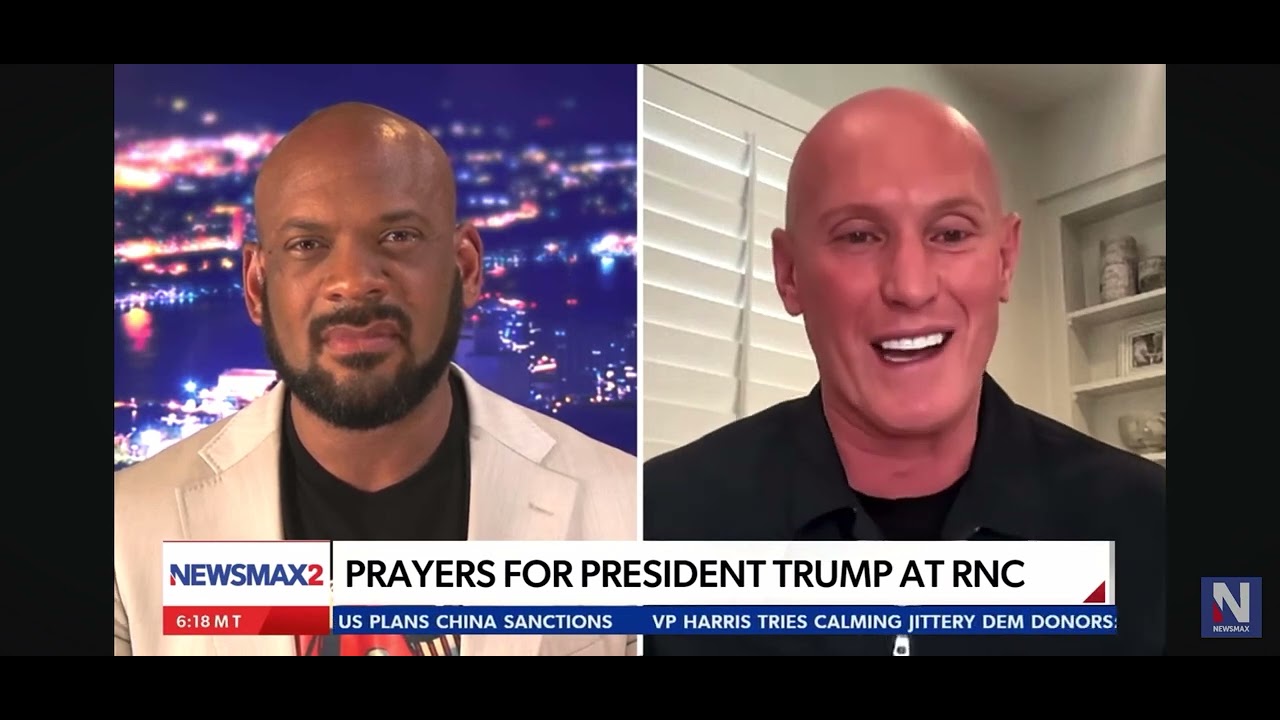 Rex Crain live on Newsmax With David Harris