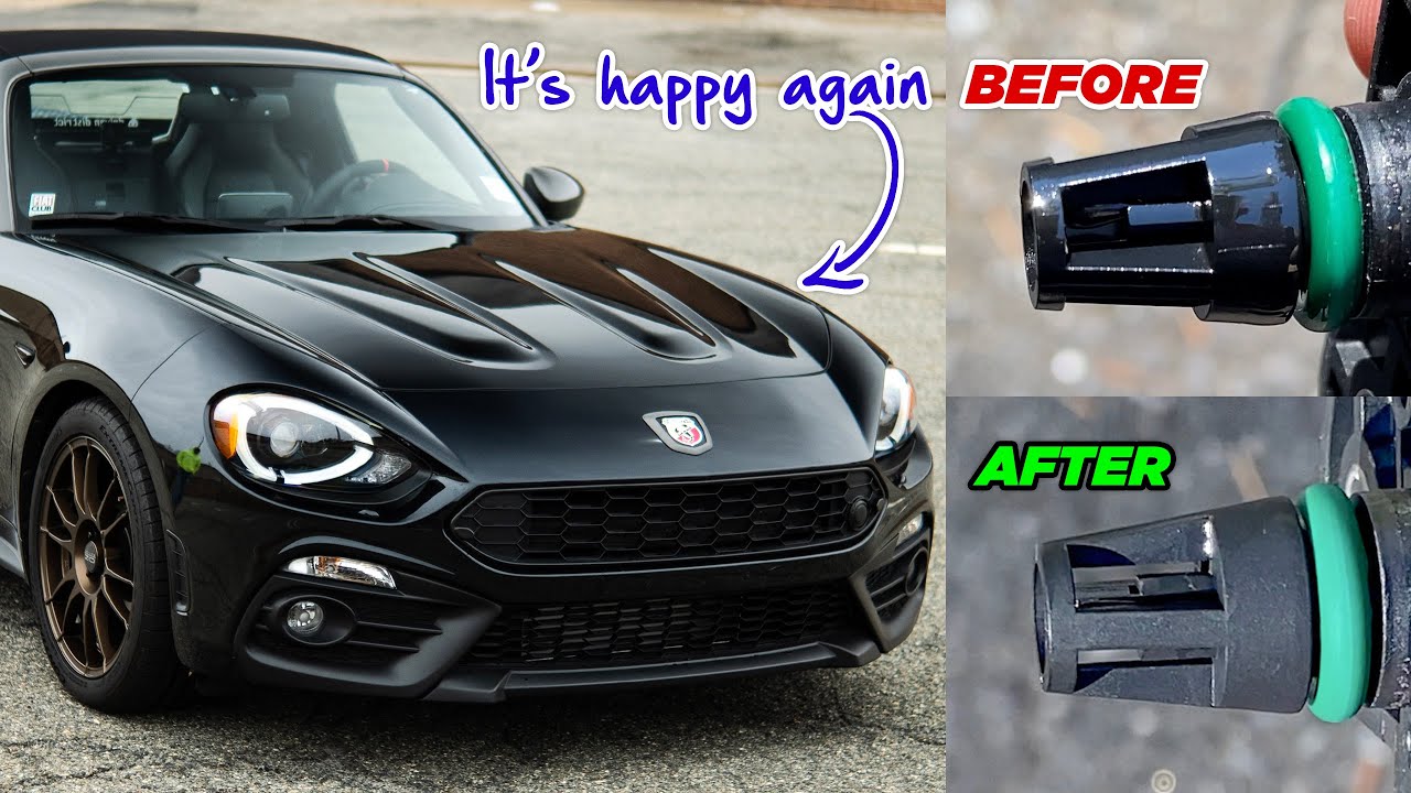 P0105 Code + Cleaning MAP Sensor + Phase 3 Pulls | Fiat 124 Spider