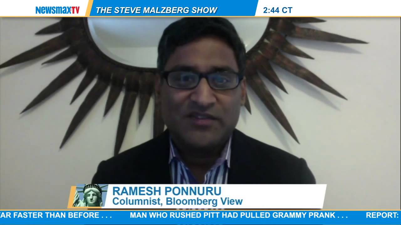 Ramesh Ponnuru -- Bloomberg View columnist and senior editor at National Review