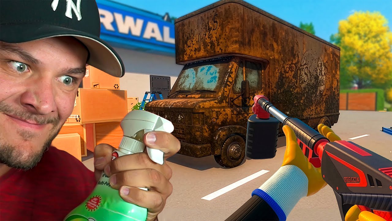 МНЕ СТАЛОСЬ СКУЧНО, ПОЭТОМУ Я РЕШИЛ УБРАТЬСЯ | Power Washing Simulator 2
