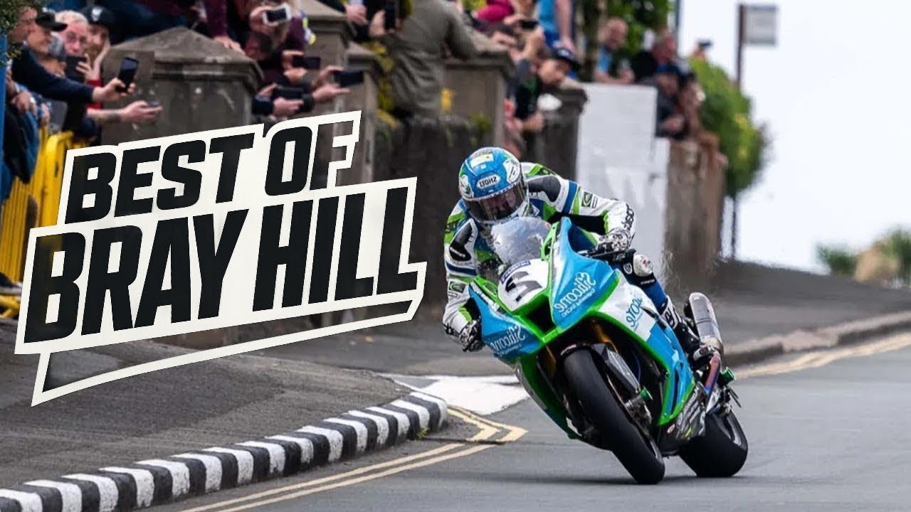 Гонка Isle of Man TT | Основные моменты на холме Брей-Хилл