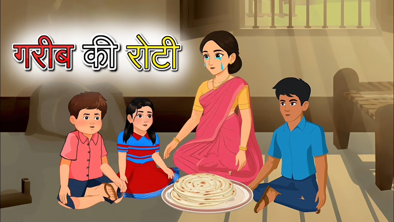 गरीब की रोटी | garib ki roti | poor man's bread | Moral story in hindi | @Kahani_Toon_11