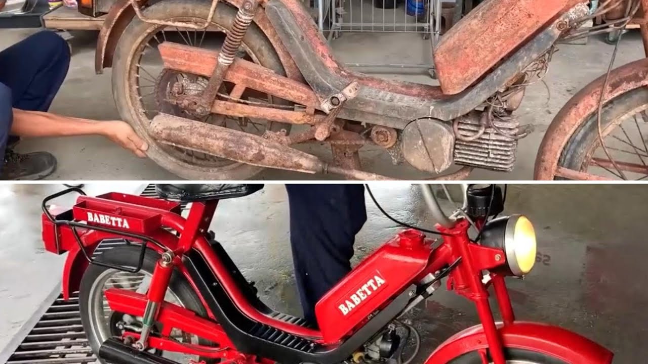 Bringing the Babetta 1984 Back to Life - A Full Restoration Journey