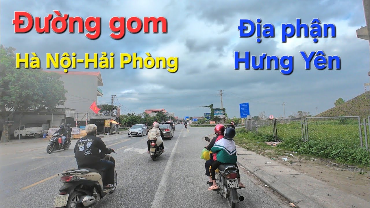 Đường gom Ân Thi Hưng Yên Cao tốc Hà Nội Hải Phòng