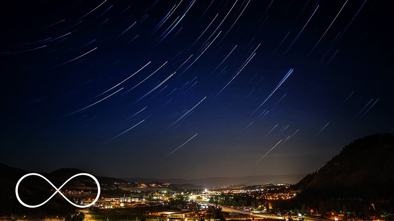 Night Sky | Sleep Music ∞ Wellness ∞ Time Lapse ∞ Pure Calm ( Dreamscape )