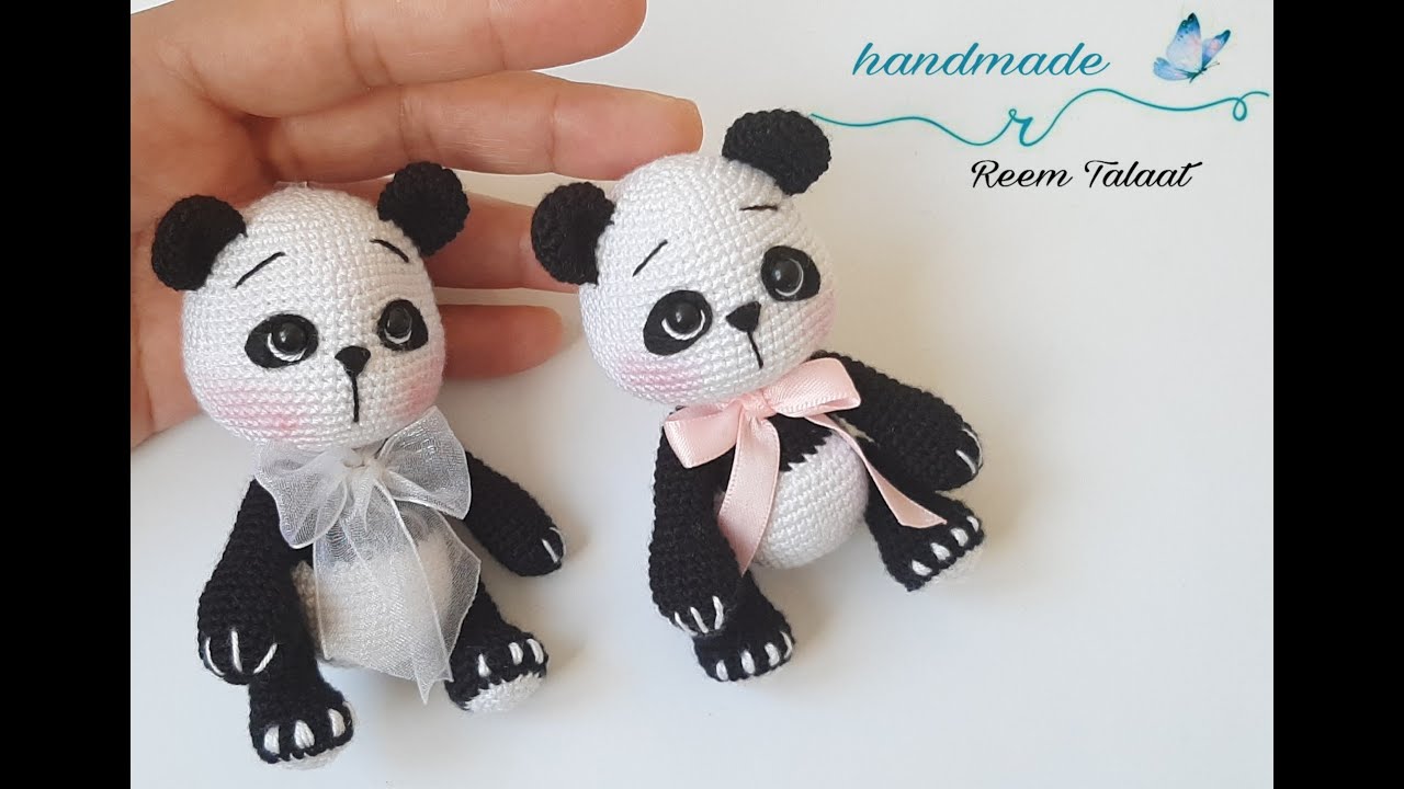 #باندا_اميجرومى ج١🐼❤#panda_amigurumi part1