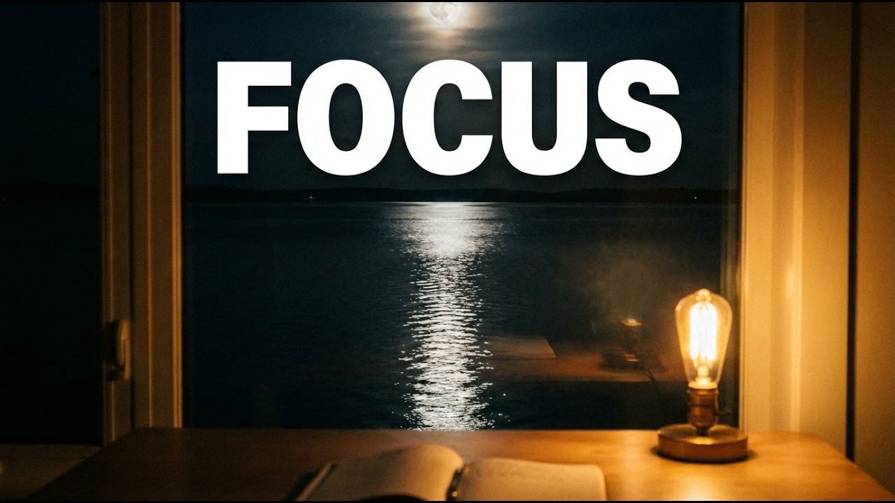 Midnight Deep Focus – Dark Ambient Music for Late Night Work 🌙