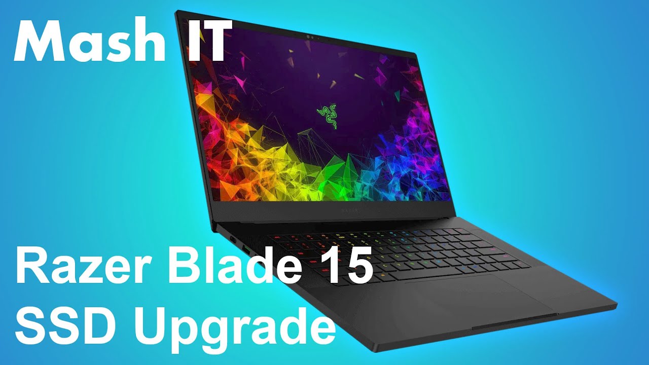 Razer Blade 15 Base model (2019) SSD Upgrade