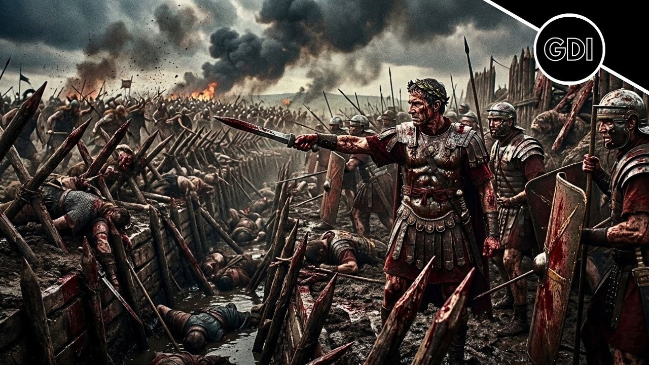 La Strategia BRUTALE Romana Che CATTURÒ 500.000 Uomini | Battaglia di Alesia