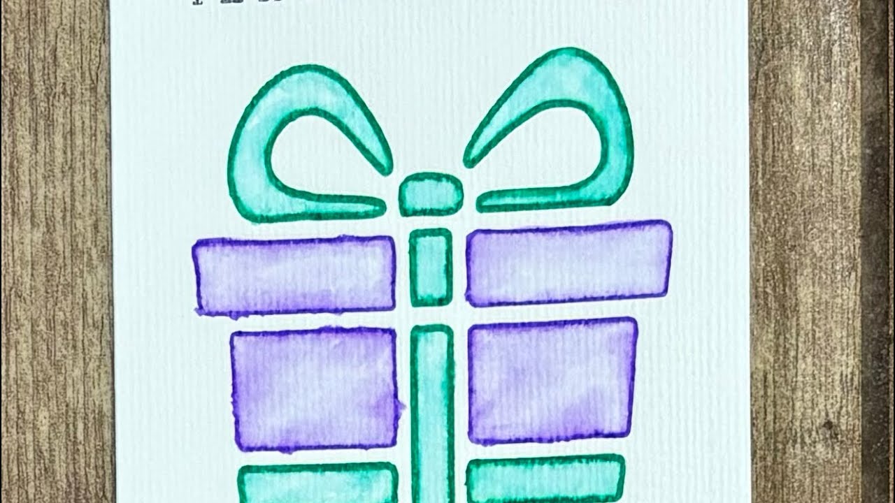 Cricut Pastel Petals Joy Mystery Box Watercolor Card Tutorial