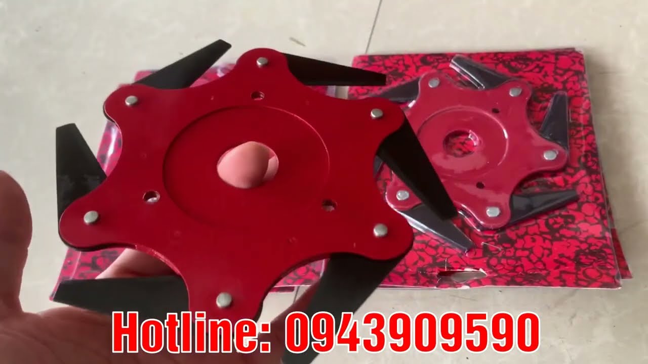 Tại Sao Phải Chọn Lưỡi Cắt Cỏ 6 Đầu Dao - Chi Tiết Lưỡi Cắt Cỏ 6 Cánh