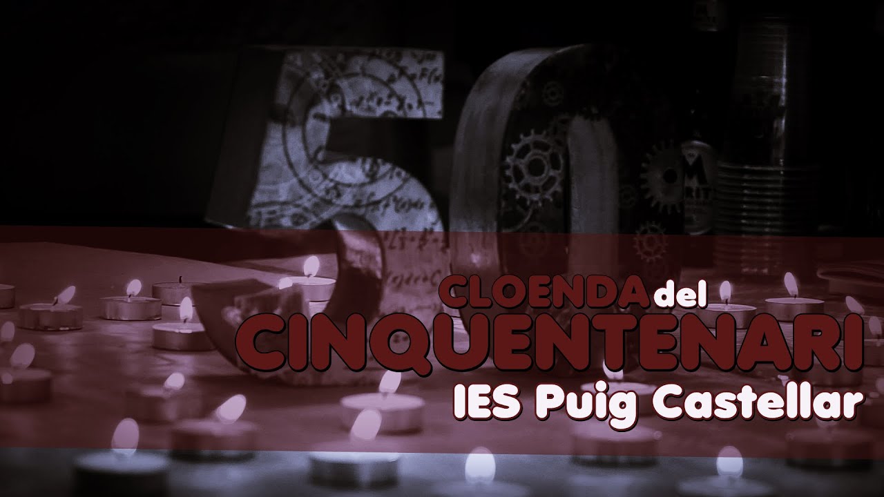 50è aniversari IES Puig Castellar | Cerimònia de cloenda