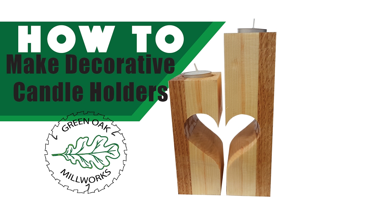 Making Decorative Candle Holders