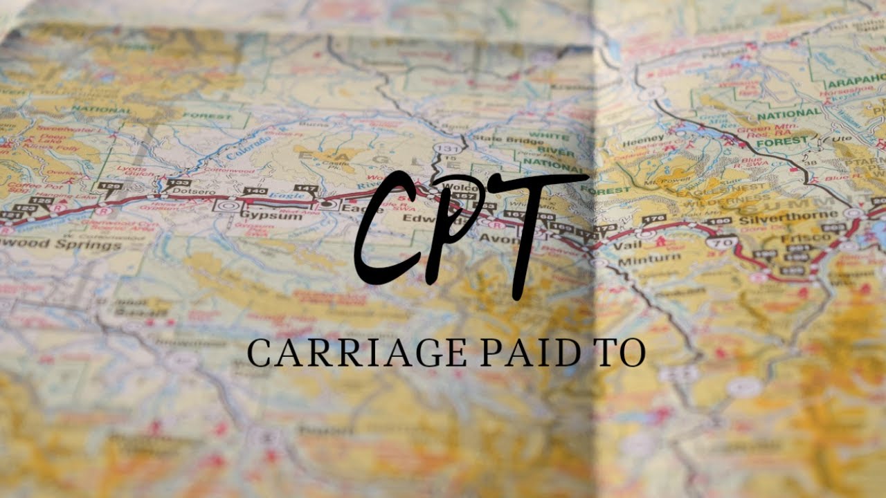 на что указывает термин CPT (Инкотермс 2010)