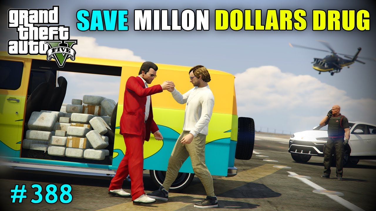 WE SAVE POLITICIAN MILLION DOLLARS DRUG | GTA V GAMEPLAY #388