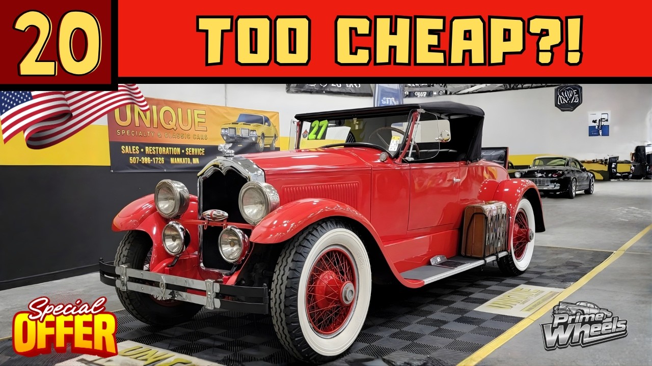 OMG! 15 Classic Cars for Sale CHEAP You WON'T Believe!!