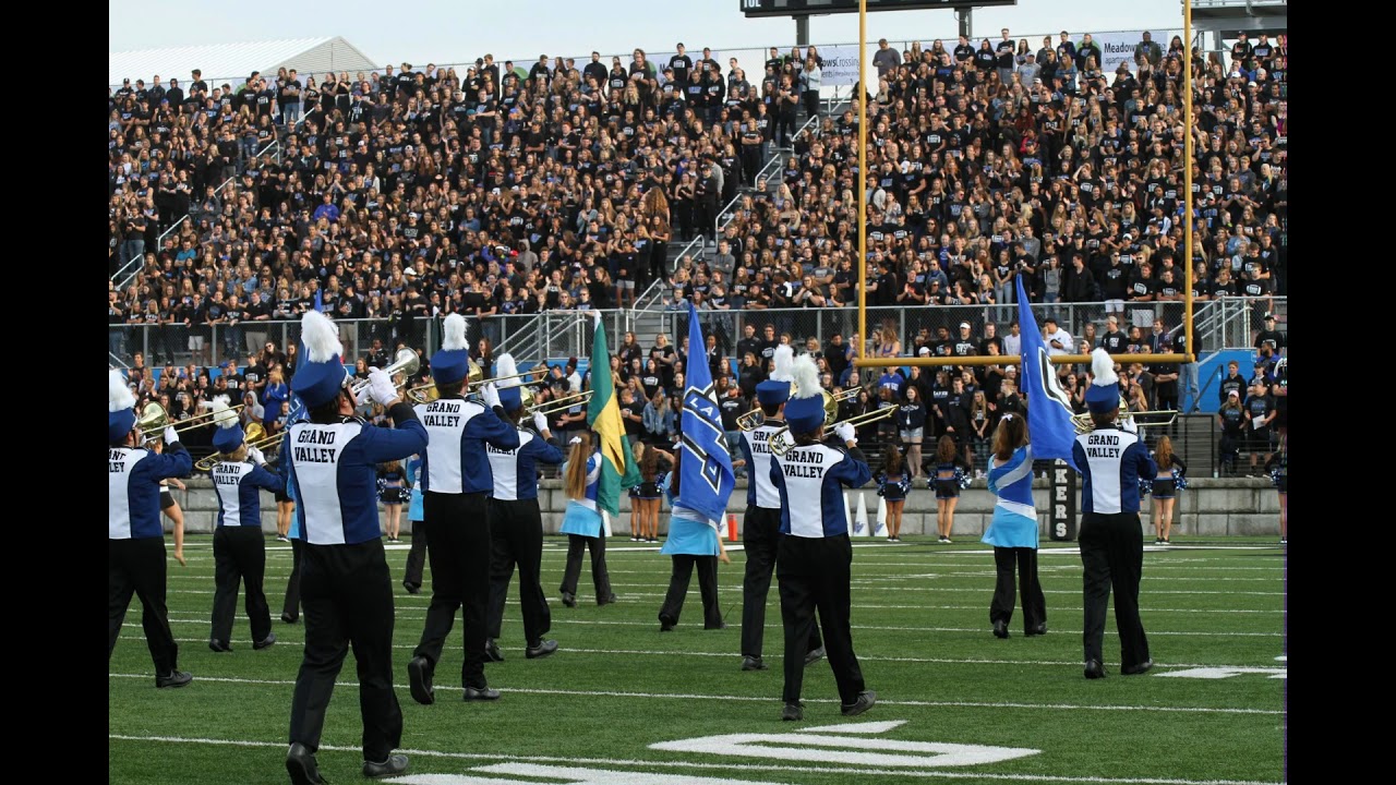 GVSU Fight Song - Laker Marching Band (Singing)