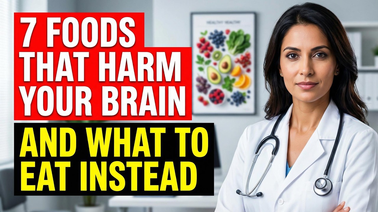 7 Foods That Slowly Damage Your Brain (And What To Eat Instead)