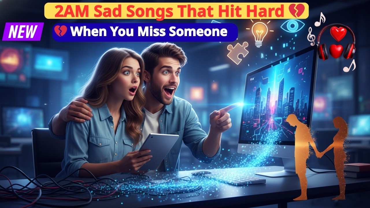 Sad Love Songs 2026 💔 Emotional Pop & EDM Playlist | Heartbreak, Lost Love & Night Vibes