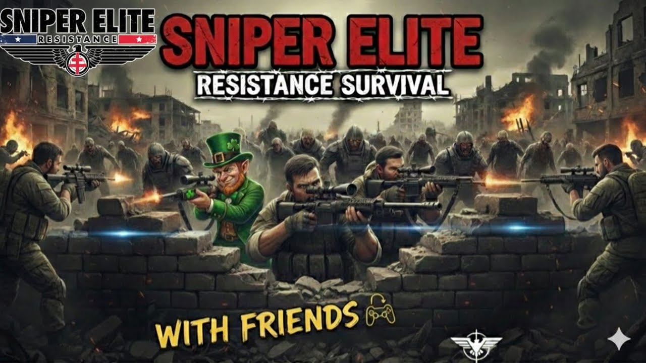 Sniper Elite Resistance Fortress Command Survival @Griff125x  @clbeefburger459 @brianmckenna3440 