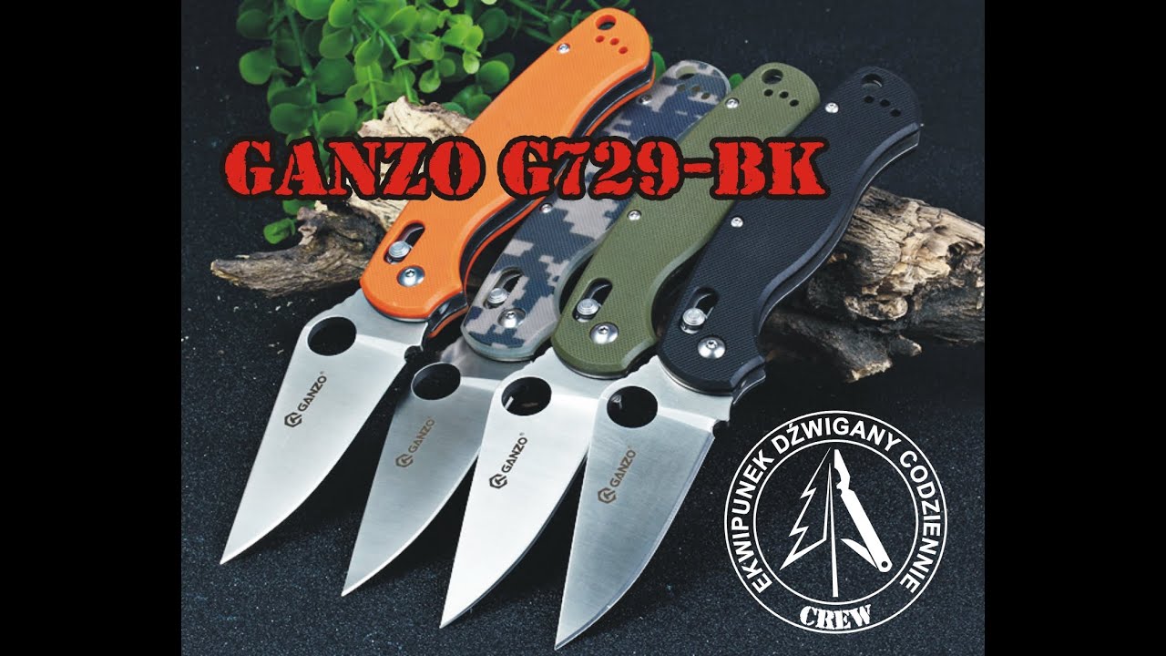 rEDCka - Ganzo G729-BK od GearBest