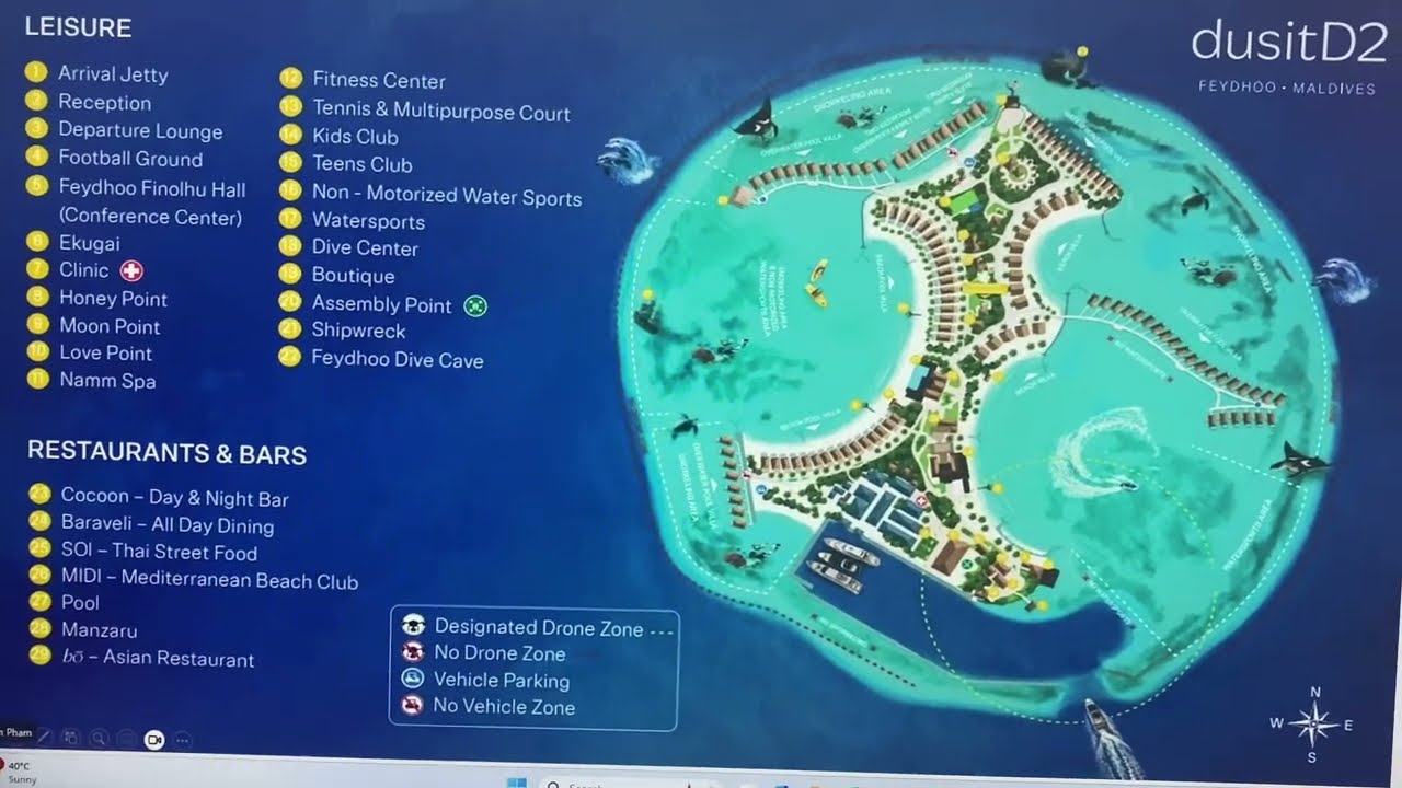 Dushit D2 Maldives New opening hotel on 1st Aug | Luxury Maldives Resort | Activities & Facilities