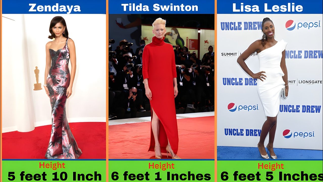The Tallest Actresses In Hollywood