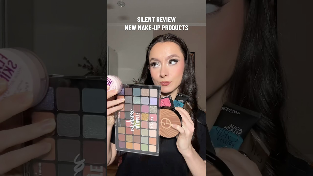 SILENT REVIEW NEW MAKE-UP PRODCUTS 🤭🤎 I jessicamller
