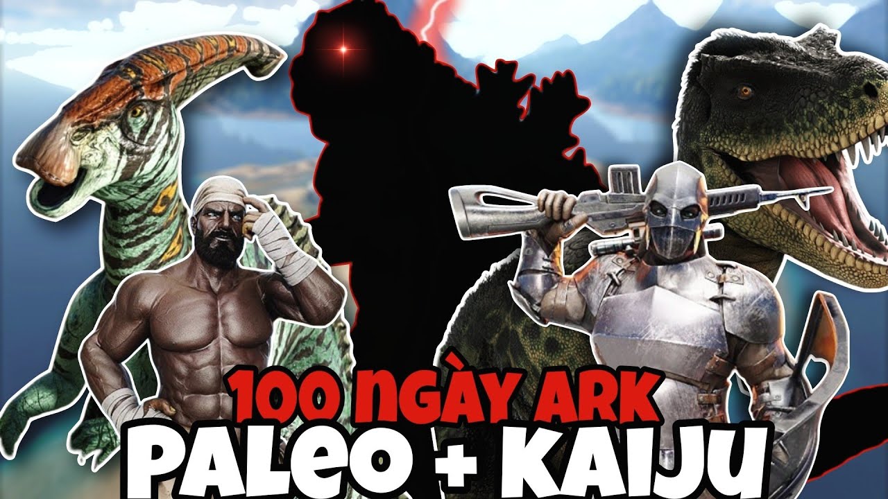 Trọn Bộ 100 Ngày Trong ARK Paleo x Kaiju The Island... Và Đây Là Những Gì Đã Xảy Ra !!