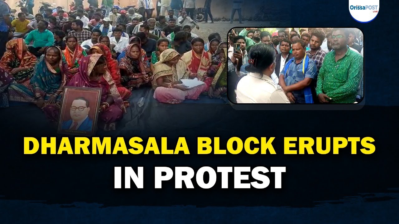Tension in Jajpur: Locals surround Jenapur Police Station over Dalit youth&rsquo;s arrest