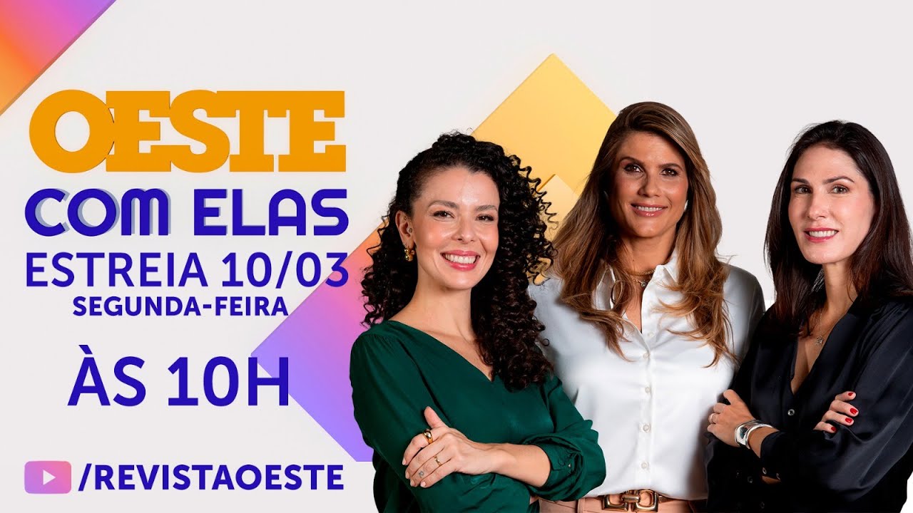 OESTE COM ELAS | ESTREIA 10/03/2025, ÀS 10H DA MANHÃ