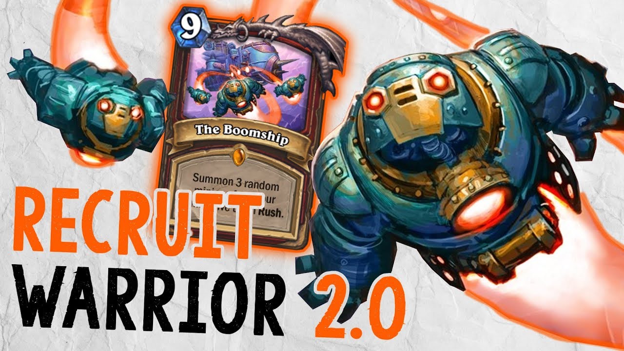 RECRUIT WARRIOR 2.0 Feat. The Boomship | The Boomsday Project | Hearthstone