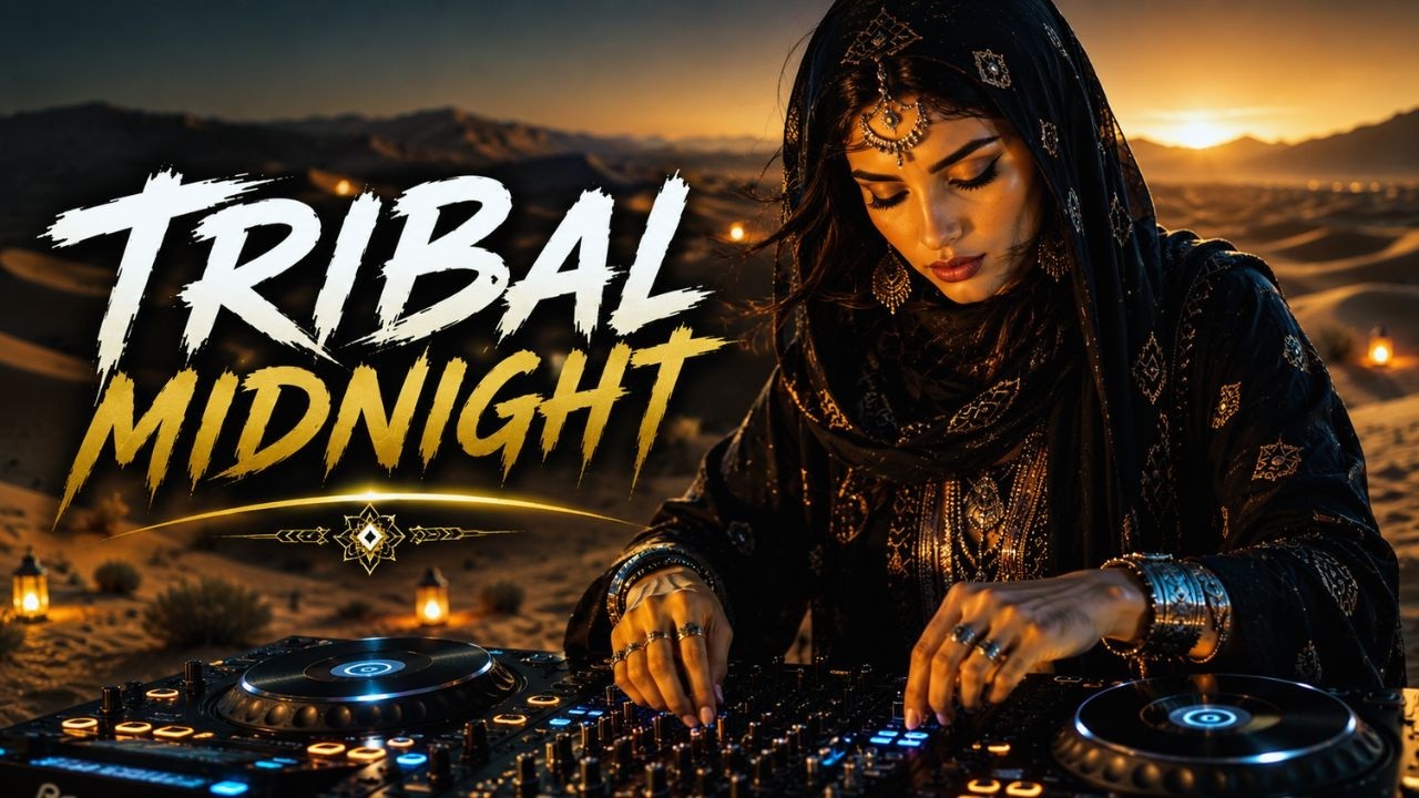 🌙 TRIBAL MIDNIGHT | Balkan Arabic Techno House | Dark Club Mix