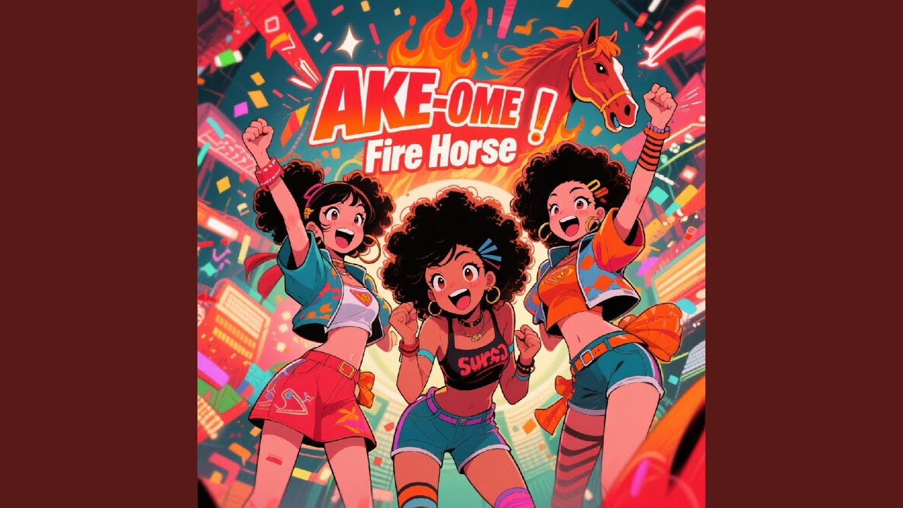 AKE-OME! Fire Horse