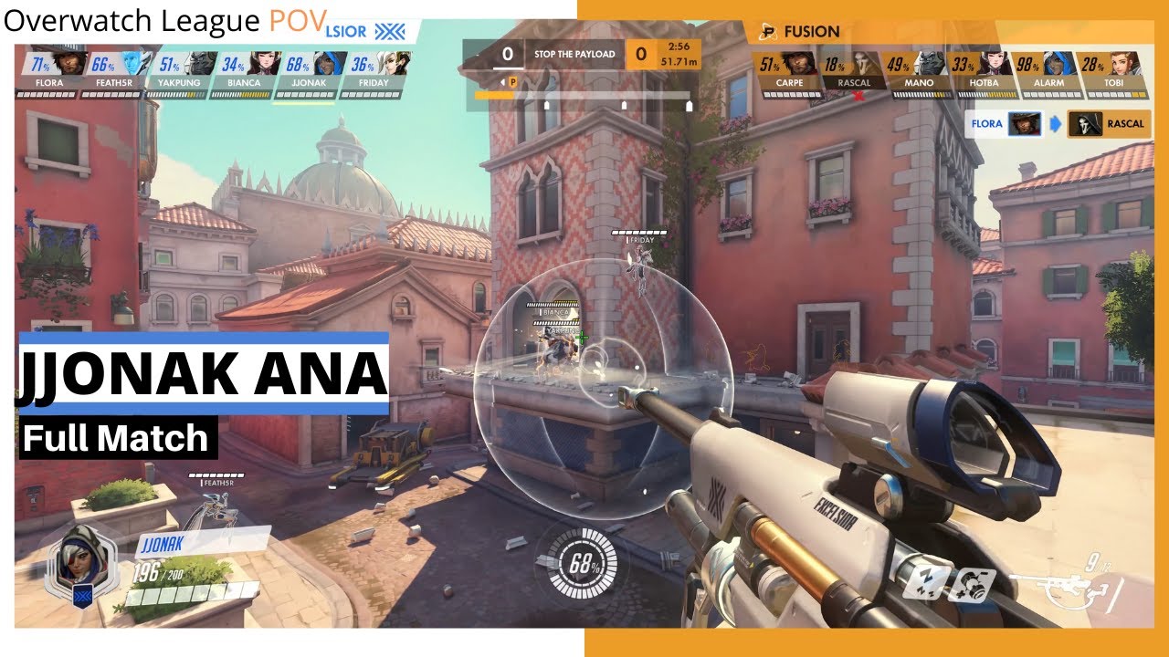 JJONAK ANA POV | Excelsior vs Fusion | OWL Season 2021 June Joust (Week 6)