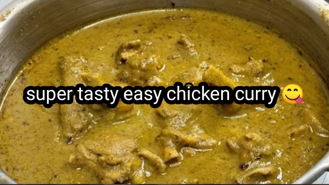 Very Easy & Simple Tasty 😋 Chicken Curry Recipe | Quick Chicken Curry at Home @Dailyvolgs789