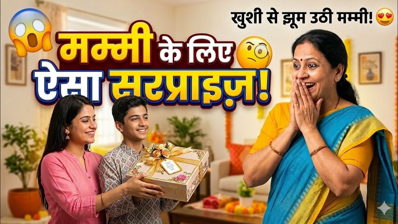 मम्मी के लिए ऐसा सरप्राइज 😱🧐😱