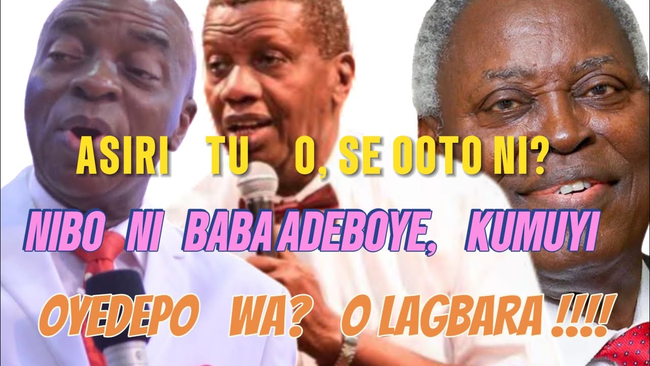 ТАЙНА РАСКРЫТА!!! ЭТО ПРАВДА? ГДЕ ОТЕЦ АДЭБОЙЕ, КУМУЙИ, ОЙЕДЕПО, ЭТА СМЕРТЬ УЖЕ КОНЕЦ, НЕ БОЙТЕСЬ.