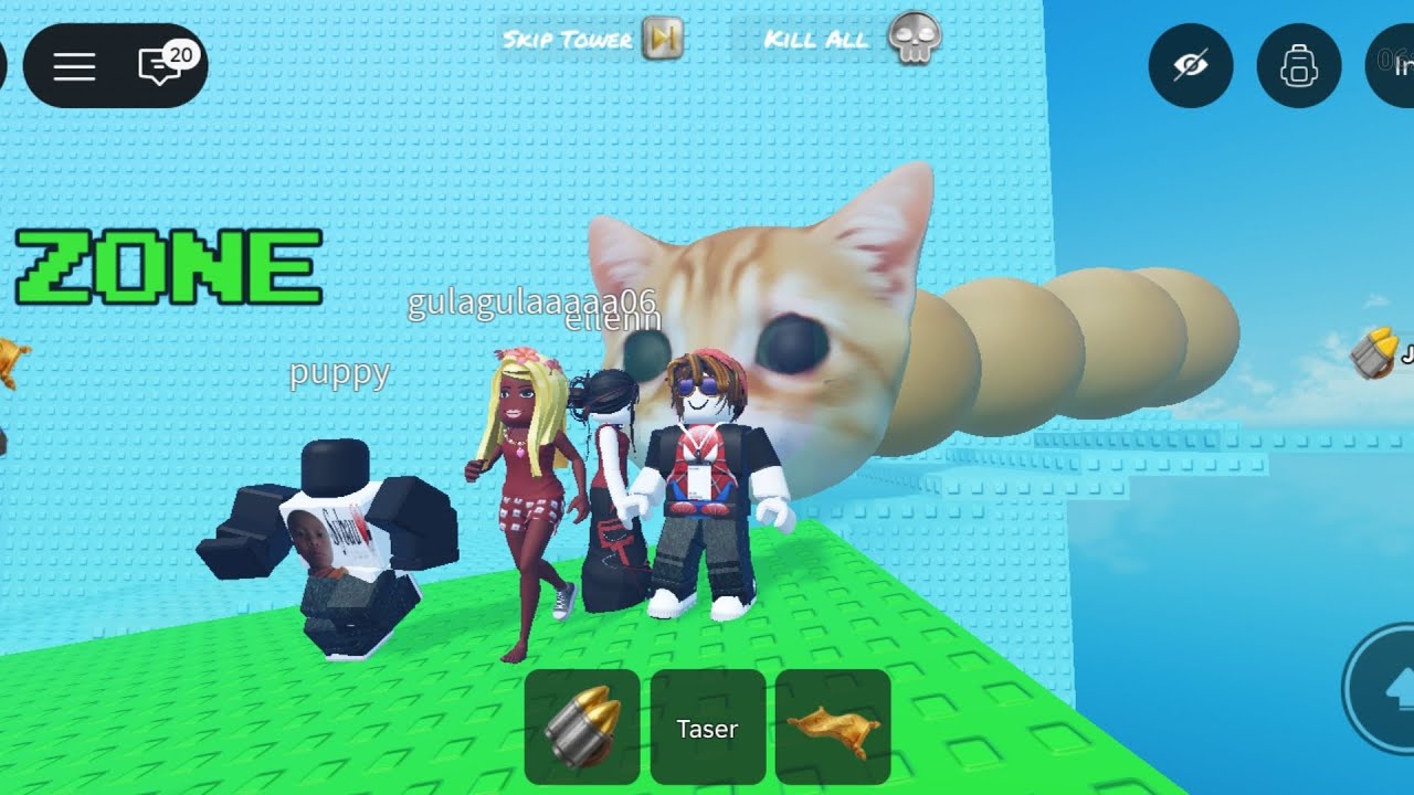 Yaampun! Cacing Meong Lebih Susah Dilewati Gaes || ROBLOX