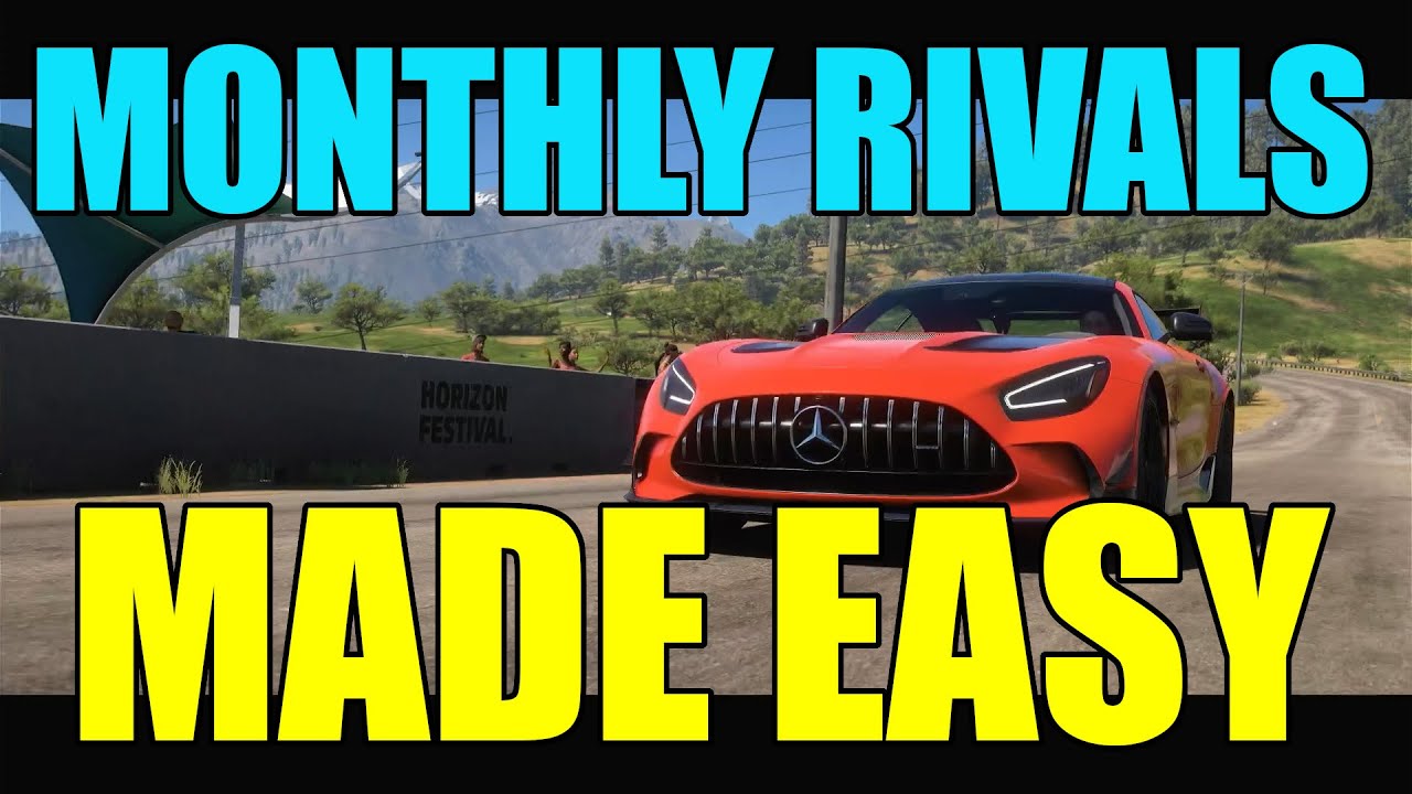 FH5 Monthly Rivals Made Easy in 2 Minutes - Forza Horizon 5