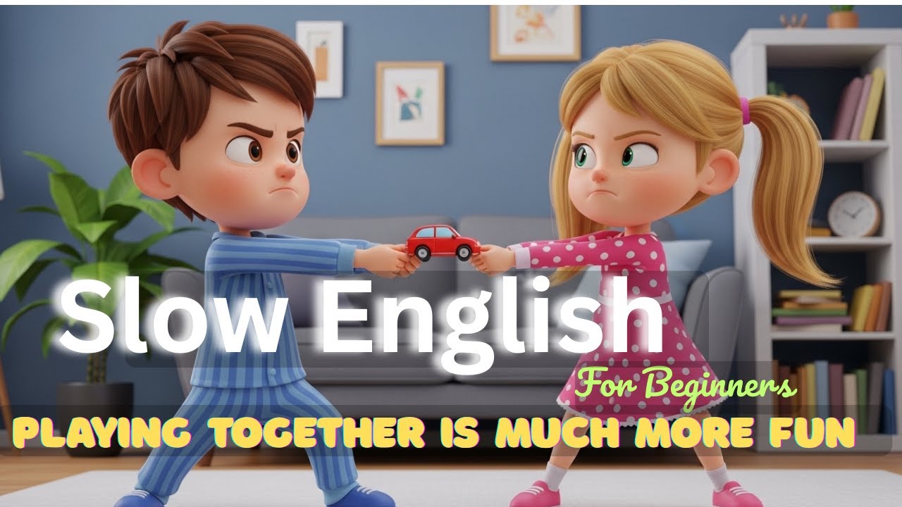 Playing Together Is More Fun | Easy English Listening Practice (A1 Level)