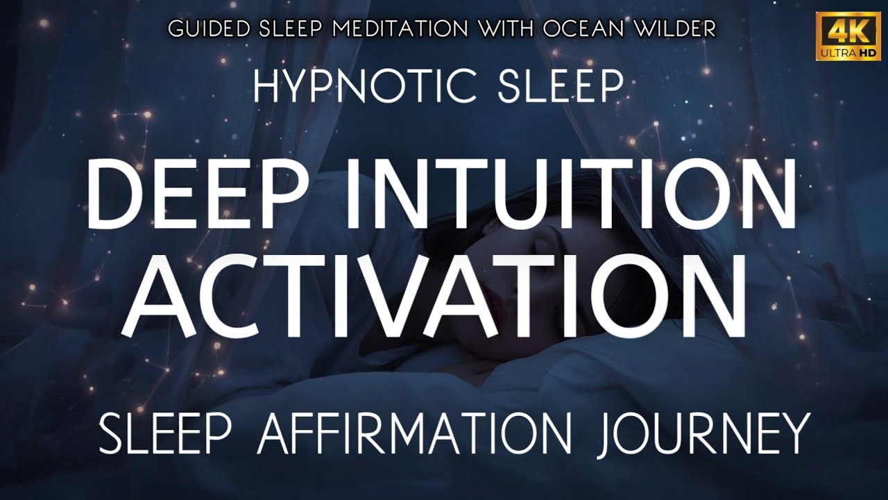 Deep *Intuition* Activation | “I Trust My Inner Voice” Sleep Affirmation Journey