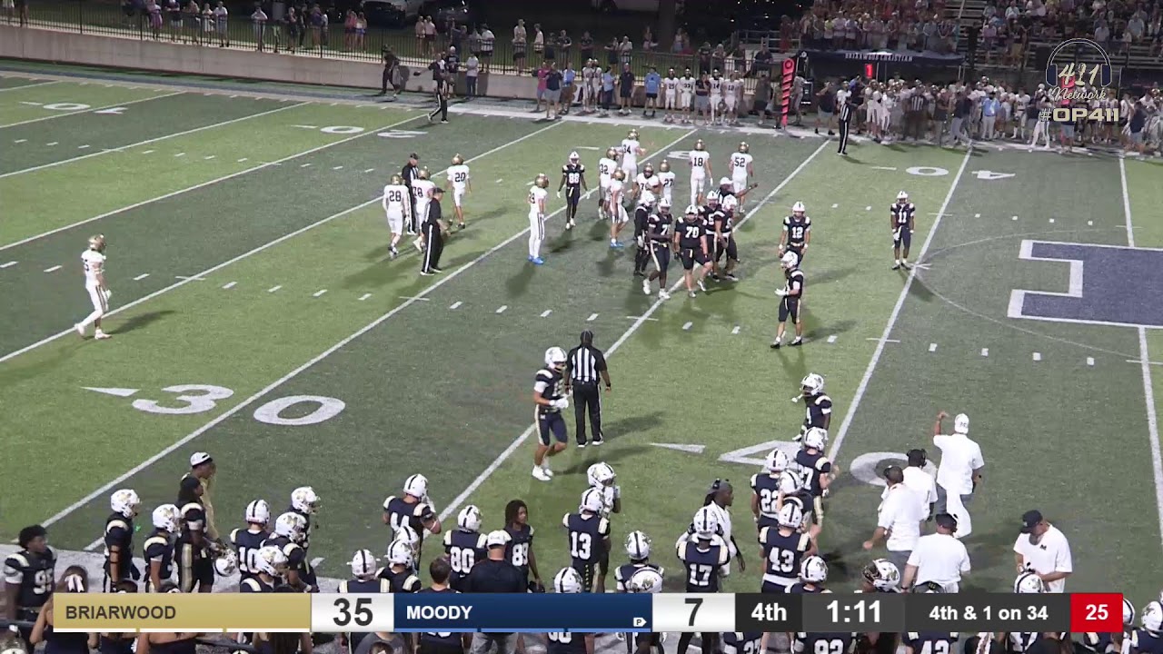 Briarwood Lions vs. Moody Blue Devils