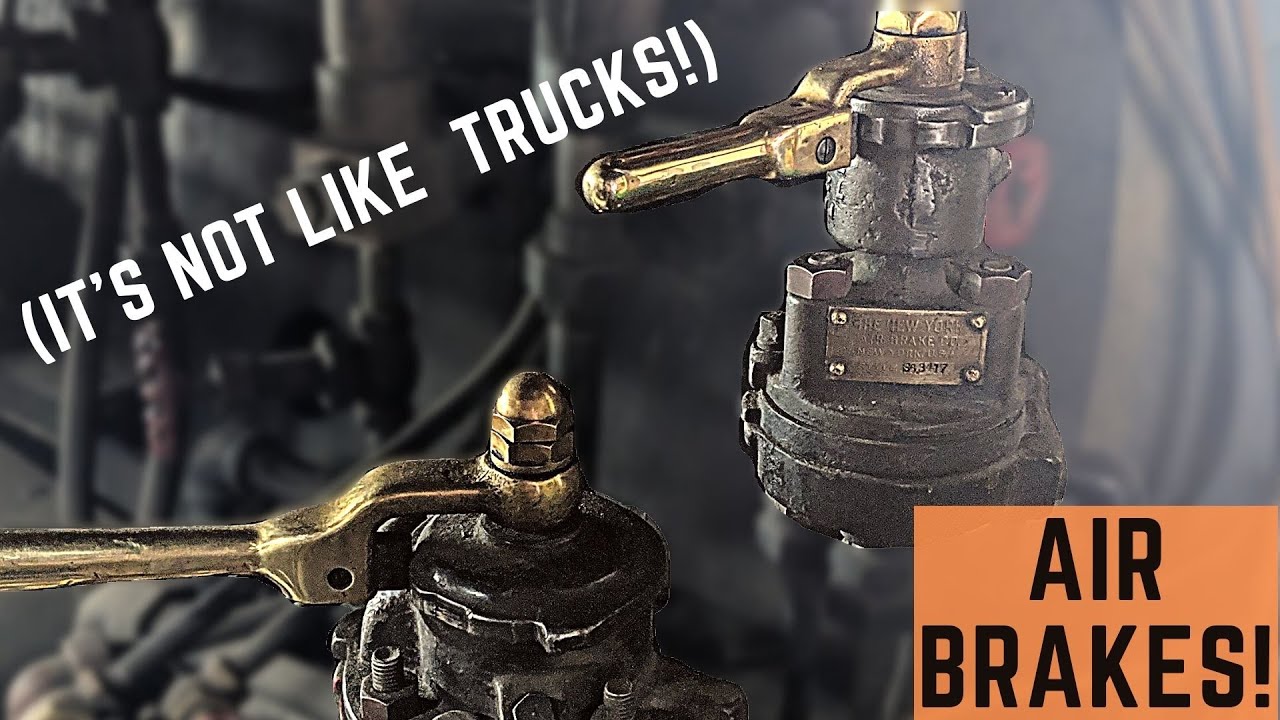 ВОЗДУШНЫЕ ТОРМОЗА 101: 10 уровней понимания ТОРМОЗОВ ПОЕЗДА!