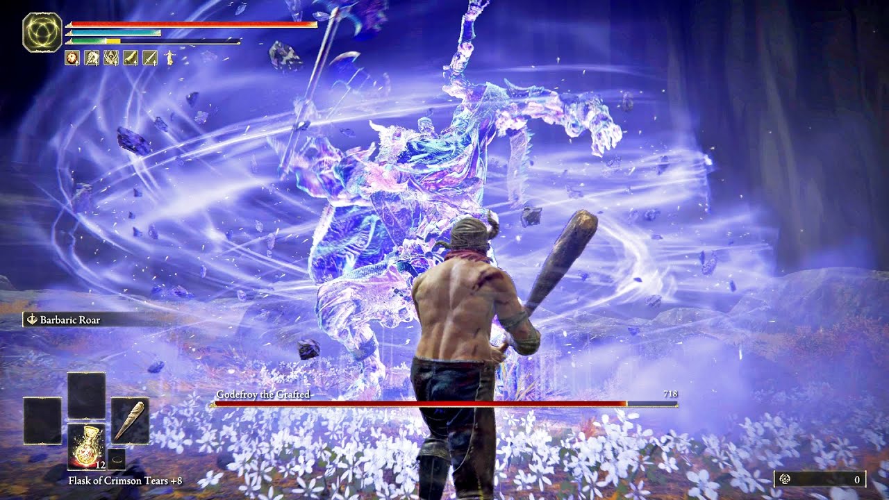 Elden Ring - Godefroy The Grafted Boss Fight