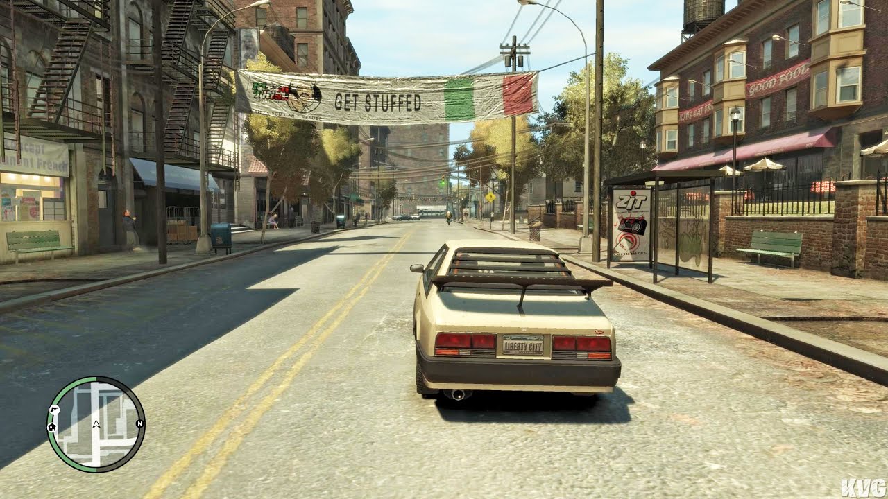 Grand Theft Auto 4 - Vapid Uranus - Gameplay (PC UHD) [4K60FPS]