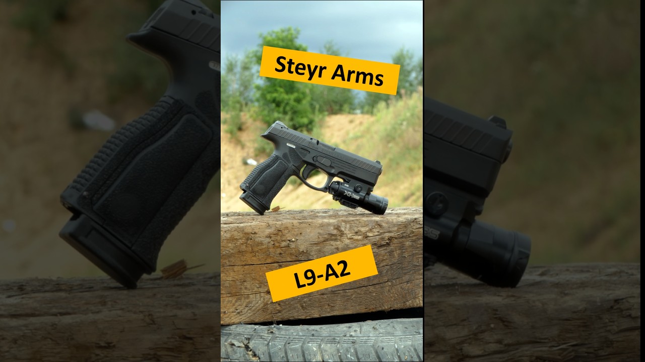 Steyr L9-A2. Pistolet stormtroopera. 😉