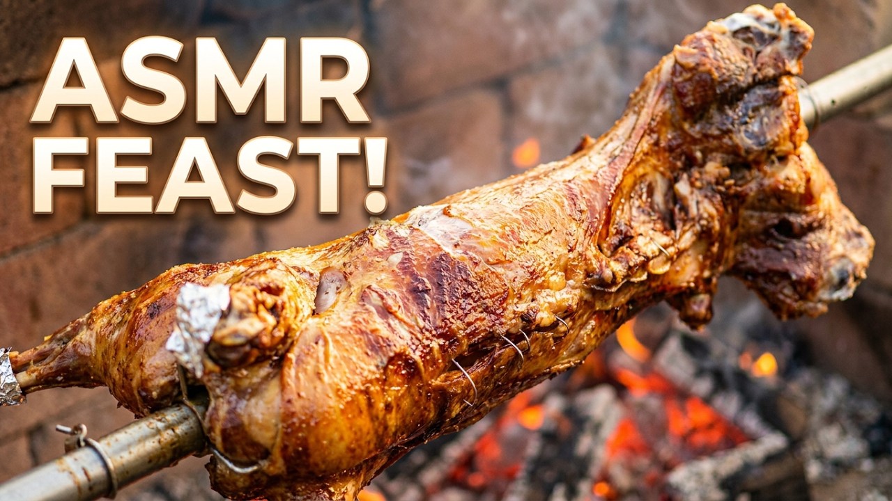 How to make a detailed roast lamb kebab recipe in wood fire / #lamb / Kuzu &ccedil;evirme nasıl yapılır?